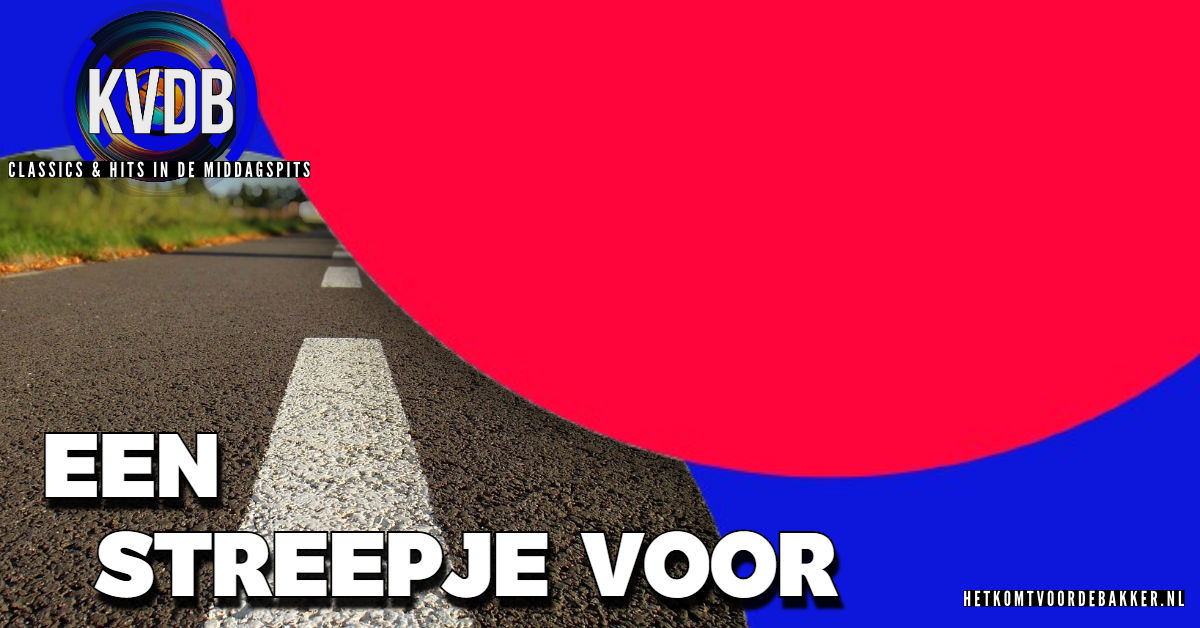 Strepen op de weg