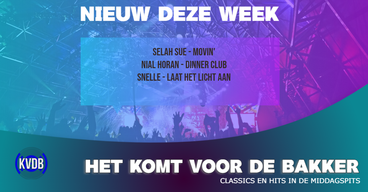 Nieuw in week 13